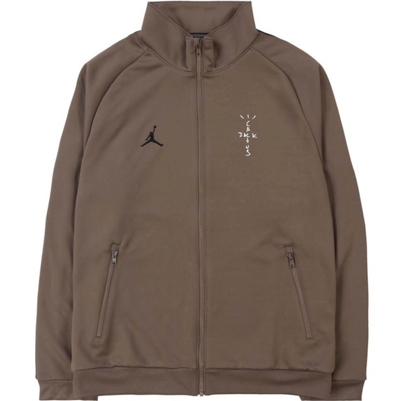travis scott mj track jacket palomino